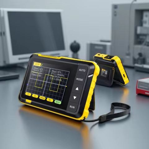 FNIRSI Professional NEW DSO152 Handheld Digital Oscilloscope: 2.5MSa/s Sampling, 200KHz Bandwidth, 8