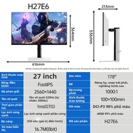 [Phích cắm dẹt] KTC | Màn Hình Gaming 27 Inch 2K 320Hz Low Blue Light FastIPS