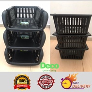🔥READY STOCK🔥Stackable Basket XL size/TOYOGO8402/Layer Basket/Rak Storage/Kitchen Storage 1pc