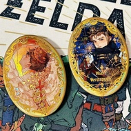 F1 Max Verstappen Charles Leclerc Tinplate Badge - Racing Collectible - Premium Merch for F1 Fans De