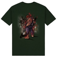 綠色殺意隆T-shirt (街頭霸王/快打旋風/Street Fighter系列)