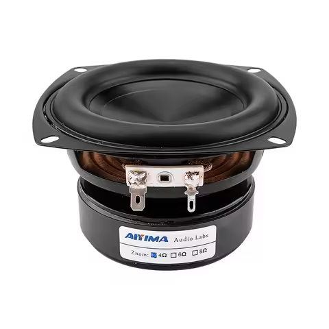 AIYIMA 1Pc 4Inch 100W Audio Speaker Driver 4Ohm 8Ohm Heavy Bass Loudspeaker Hifi Sound Music Subwoof