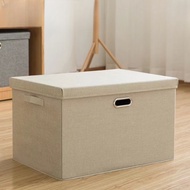 Foldable Storage Box with Removable Cover Organizer Box Kotak Simpan Baju Basket Closet Wardrobe Org