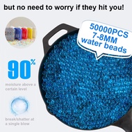 COD 50000pcs Orbeez beads water beads diy beads toy diy beads quiapo gel beads 7-8MM