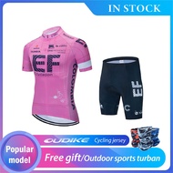[New Arrival] EF Road Bike Jersey Cycling Jesey Set for Men Factory Stock Men Cycling Jersey Team GC