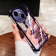 VRQR Cover for Tecno Spark Go 1 1S Spark Go 2025 Pop 9 4G KL4h Butterfly World Shockproof Clear Phon