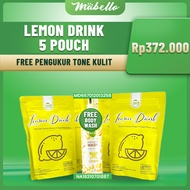 PAKET 5 POUCH COLLAGEN DRINK Free Body Wash /Sabun Cair MABELLO