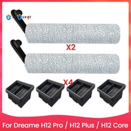 For  H12 Pro / H12 Plus / H12 Core Soft Roller Brush Wet Dry Vacuum Cleaner Roller Hepa Filter Spare