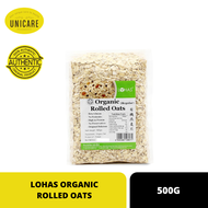 LOHAS ORGANIC ROLLED OATS 500G