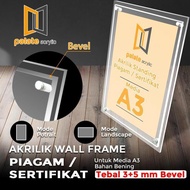 ACRYLIC WALL Frame ACRYLIC Frame/ A3 LANDSCAPE Painting Premium PORTRAIT/
