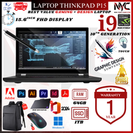 Lenovo P15 i9 10th Gen Workstation & Gaming Laptop | 64GB RAM | 1TB SSD | Quadro RTX 4000 | Touch