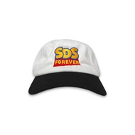 SDS FOREVER - BUZZ BASEBALL CAP TWILL | Black and white twill baseball cap