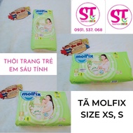 Halfix Diapers size XS 40 + 4, S 46 + 8