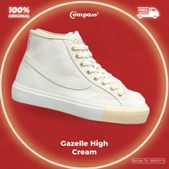 [ORIGINAL] Gazelle HIGH CREAM COMPASS SHOES