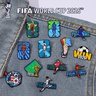 Pins FIFA World Cup Trophy Badge Football Brooch Backpack Accessories Gift Souvenir Ornament