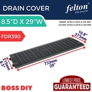 Felton Heavy Duty Drain Cover Penutup Longkang High quality UV Protection FDR390 / FDR400