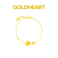 Goldheart 999 Pure Gold Floral Bracelet​