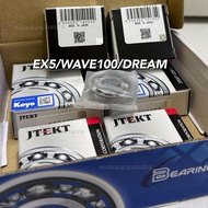 EX5 / WAVE100 KOYO BEARING ENGINE SET ENJIN SET BEARING ORI SKF ESR ESR