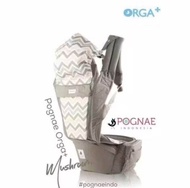 Pognae Orga Plus Hipseat Baby Carrier | Gendongan Bayi