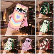 Tassel Bell Phone Case For ZTE Nubia P7 Pro 5G/Optus X Value 5G Cartoon Shockproof Graffiti Protecti