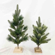 A A A St. Christmas Tree Pine Needle Desktop Ornament Decoration Display For Mall Window St. A