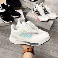 EQ21 EQT e.q21 white and blue sneakers