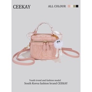 [In stock] CEEKAY CK56 leather strap handbag and crossbody bag [with bag + carrying case]