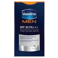Vaseline Men SPF 30 PA+++ Total Fairness Serum วาสลีนเม็น เซรั่มมอยส์เจอร์ไรเซอร์ ปกป้องแสงแดดเพื่อผิวหน้าผู้ชาย 45ml.