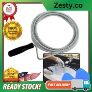 Drain Cleaning Spring 3M Flexible Clear Clogged Sink Pipe Holes Spring Pembersihan Sinki Bersih Lubang Paip Sumbat