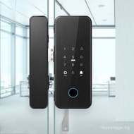 Smart Fingerprint Door Lock / Electronic Lock for Glass Door / Intelligent Digital Lock for Glass Door