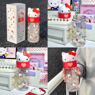 Hello Kitty water bottle Cute Clear For Drinks Put On Small Items Lego 71025