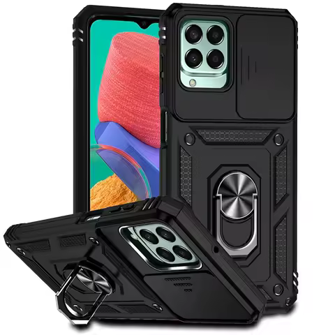 Full Cover For Samsung Galaxy Jump 2 Case For Samsung Jump 2 Push Window Magnetic Phone Holder Back 