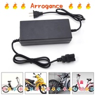 ARROGANCED E-bike Battery Charger, DC29.4V 3A Plastic Lithium Battery Charger, Durable 24V 20A Elect