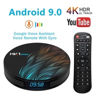 smart tv box android 9.0 4k 2/16gb antena - black