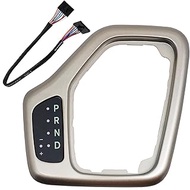 New Transmission Shifter Bezel with Harness 5YD27LS5AA Compatible with 2014-2018 Jeep Cherokee Repla