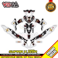 Decal Supra X 125 R Modif Keren Stiker Supra X 125 R Full Body Striping Supra X 125 R Variasi Keren