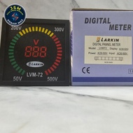 VOLTMETER DIGITAL / PANEL METER DIGITAL LVM72 LARKIN + CT RING - TOKO LAZKAR