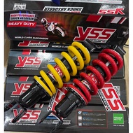 YSS YAMAHA R15 FZ150 MONOSHOCK HEAVY DUTY 265MM -RED /YELLOW