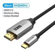 Vention Type C สาย HDMI Cable 4K 30Hz 60Hz HDMI USB C Adapter สำหรับ Huawei Mate 20 P20 Pro Samsung