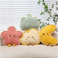 Dopamine pillow flower mountain cloud moon Ladyfinger biscuit stuffed toy plushie Sofa cushion Bolst