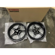 Y15 SPORT RIM ORI MOTOR SECOND 9/10 ORIGINAL YAMAHA HLY STANDARD SET BLACK 510 SP VIETNAM Y150 Y15ZR