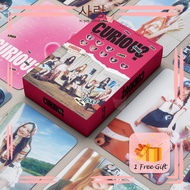 55pcs Unis《CURIOUS》LOMO Card Set Collection Kpop Gehlee Dangca Seowon Kotoko ELISIA Jin Hyeon-ju Nan