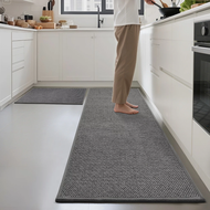 Microfiber Kitchen Rug Non-slip Washable Kitchen Carpet Floor Mat Oil Proof Waterproof Rug Entrance