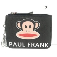 PAUL FRANK BB กระเป๋าใส่บัตร และ ช่องใส่บัตร ใส่แบงค์ มีซิป ก้ามปู ห่วง เอนกประสงค์  สวยงาม ขนาดbody 9x12cm (ช่องบัตร6x9cm) อย่างดี by NPNN SHOP