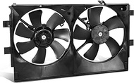 DNA MOTORING OEM-RF-0834 Factory Style Radiator Fan Assembly Compatible with 08-13 Mitsubishi Outlander 2.4L