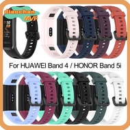 DIACHAMY Silicone Strap Buckle Smart Watch Accessories Sports Wrist Strap for HUAWEI Band 4 ADS-B29 