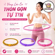 XO Gym Fabric Covered Spring Hula Hoops 1.5kg 2kg, Abdominal Hula Hoops Keep Shape and Firm the Wais