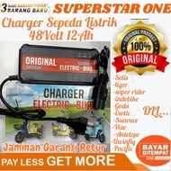 2202 Charger 48Volt 12Ah Charger Sepeda Listrik Super Rider, Tiger,