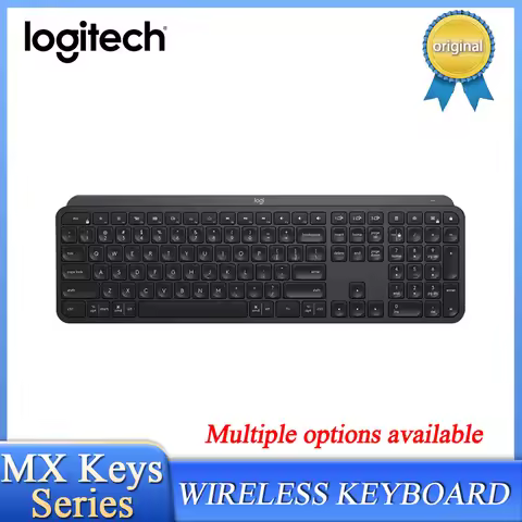 Logitech MX Keys/MX KEYS FOR MAC Wireless Bluetooth Keyboard Multi-Device Easy-Switch Full Size Keyb