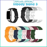 Silicone watch strap for smart watches Inbody band 3